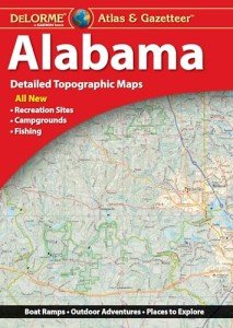 Alabama Delorme Atlas & Gazetteer for Hunters