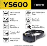Dogtra YS600 No Bark Collar for Large Dogs