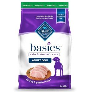 Blue Buffalo Grain-Free Turkey Dog Food, 24 lb