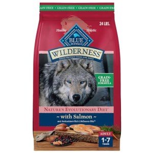 Blue Buffalo Wilderness Salmon High-Protein Dog Food