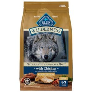 Blue Buffalo Wilderness Weight Control Dog Food 24-lb