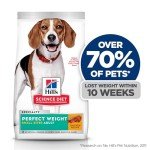 Hill's Science Diet Perfect Weight Dog Food 4 lb