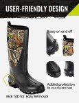 Men's Waterproof Hunting Boots with Steel Shank