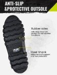 Men's Waterproof Hunting Boots with Steel Shank