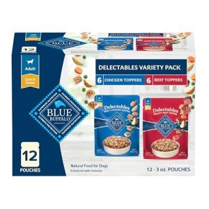 Blue Buffalo Delectables Wet Dog Food Toppers Pack