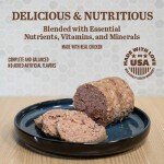 Real Chicken & Rice Wet Dog Food, 12 Cans
