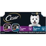 Cesar Wet Dog Food Variety Pack: Filet Mignon & NY Strip