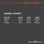 Large ArcticShield Kennel Cover in Winter Moss