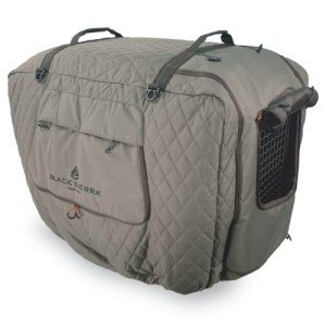 Insulated Dog Crate Cover for Travel and Camping