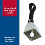 Coastal Pet Nickel Cow Bell for Dogs - Large