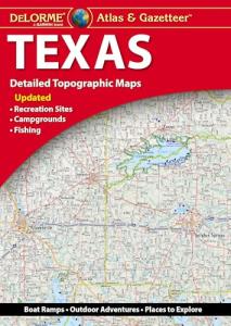 Texas Delorme Atlas & Gazetteer for Hunters