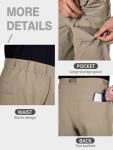 Men's Lightweight Tactical Cargo Pants - Waterproof