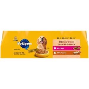 Delicious Wet Dog Food Variety Pack - 12 Cans