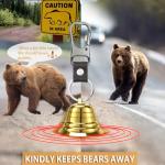 NedFoss 2" Loud Bear Bell with Whistle Set