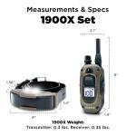 Dogtra 1900X Remote Training Collar with Vibration