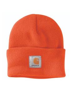 Carhartt Men's Bright Orange Knit Beanie