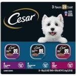 Cesar Wet Dog Food Variety Pack in Gravy