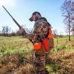 Tactical Orange Brown Upland Bird Hunting Vest