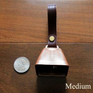Auburn Leathercrafters Durable Leather Strap Cow Bell