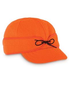 Stormy Kromer Blaze Orange Cap - Size 7 1/8