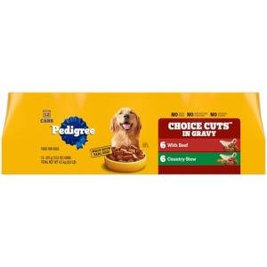 Pedigree Choice Cuts Wet Dog Food Variety Pack