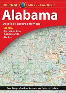 Alabama Delorme Atlas & Gazetteer for Hunters