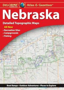 Nebraska Delorme Atlas & Gazetteer for Hunters