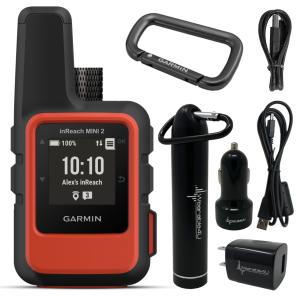 Garmin inReach Mini 2 with Power Pack Bundle