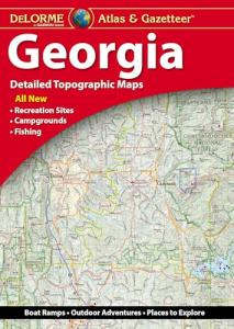 Georgia Delorme Atlas & Gazetteer for Upland Hunting