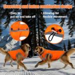 High-Visibility Reflective Dog Hunting Vest
