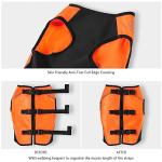 BASSDASH Lightweight Blaze Orange Dog Safety Vest