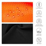 BASSDASH Blaze Orange Dog Safety Vest for Hunting