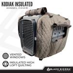 Insulated Dog Crate Cover for Travel and Camping