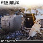 Insulated Dog Crate Cover for Travel and Camping