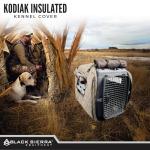 Insulated Dog Crate Cover for Travel and Camping