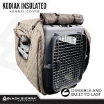 Insulated Dog Crate Cover for Travel and Camping