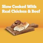 Pedigree Meaty Ground Dinner Puppy Food - Chicken & Beef