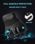 Men's Tactical Shooting Gloves with Knuckle Protection