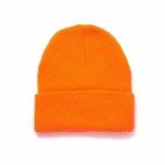 Men’s Blaze Orange Thinsulate Hunting Knit Hat