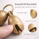 Copper Bells for Dog Collars - 4 Pack