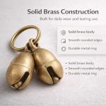 Copper Bells for Dog Collars - 4 Pack