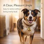 Copper Bells for Dog Collars - 4 Pack