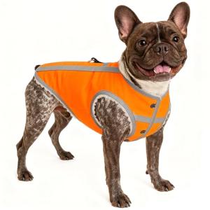 High-Visibility Reflective Dog Hunting Vest
