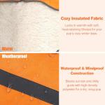 High-Visibility Reflective Dog Hunting Vest