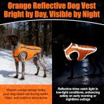 High-Visibility Reflective Dog Hunting Vest