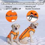High-Visibility Reflective Dog Hunting Vest