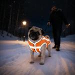 High-Visibility Reflective Dog Hunting Vest