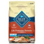 Blue Buffalo Senior Large Breed Dog Food, 30 lb