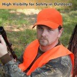 Tirrinia Blaze Orange Adjustable Hunting Cap