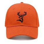 Blaze Orange Baseball Cap for Upland Bird Hunters